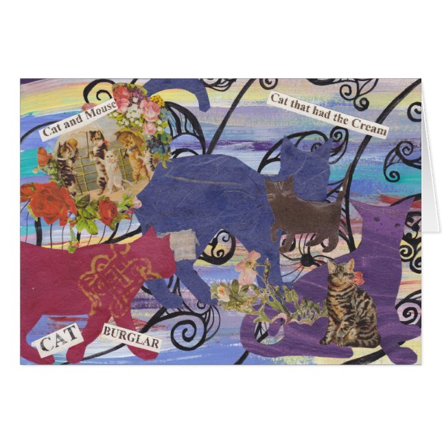 Cat that had the Cream (Front Horizontal)