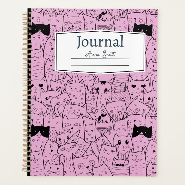 Cat Themed Annual Planner (Front)