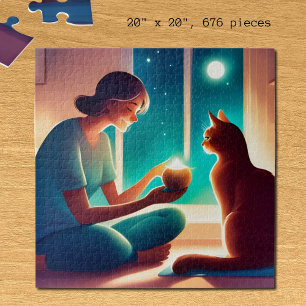 cat  therapist  jigsaw puzzle