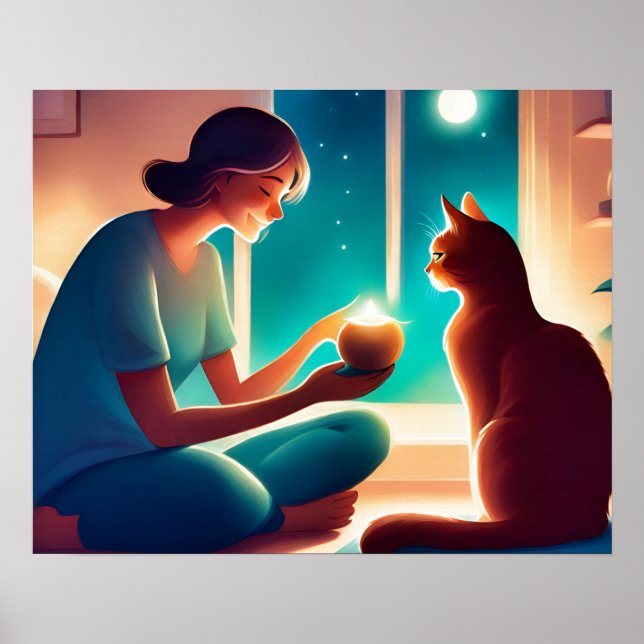 cat  therapist  poster (Front)