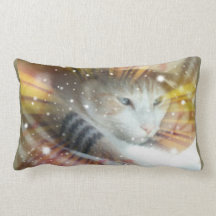 Cat Throw Pillow
