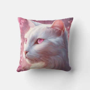 Cat Throw Pillow 20" x 20"