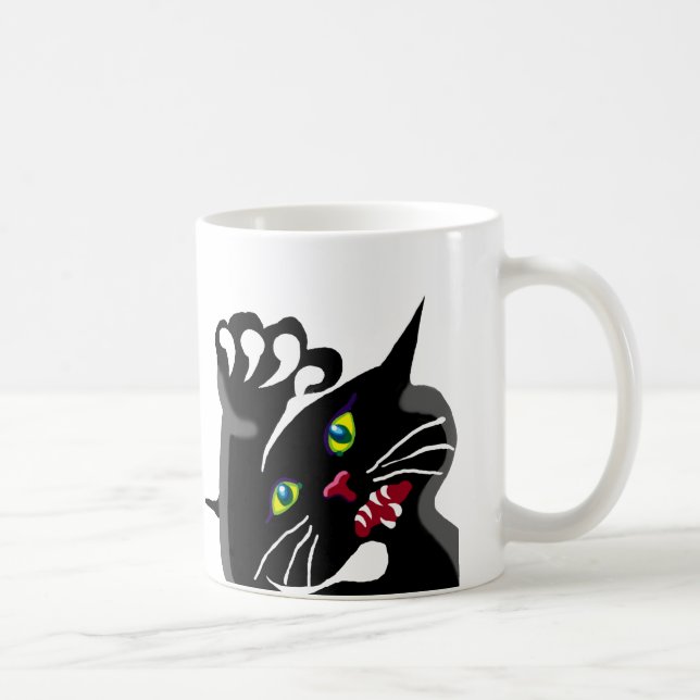 Cat to guard your mug (Right)