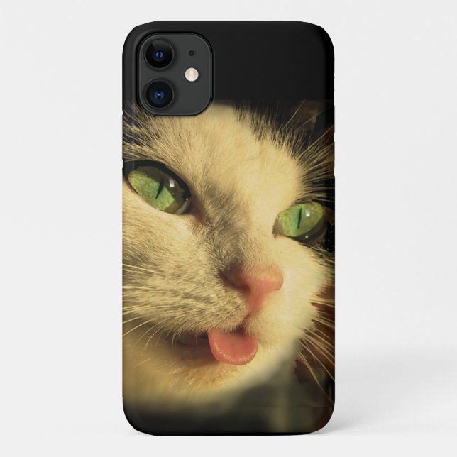 Cat Tongue Case-Mate iPhone Case (Back)