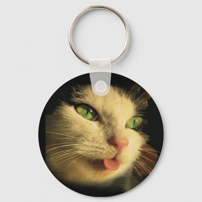 Cat Tongue Key Ring (Front)
