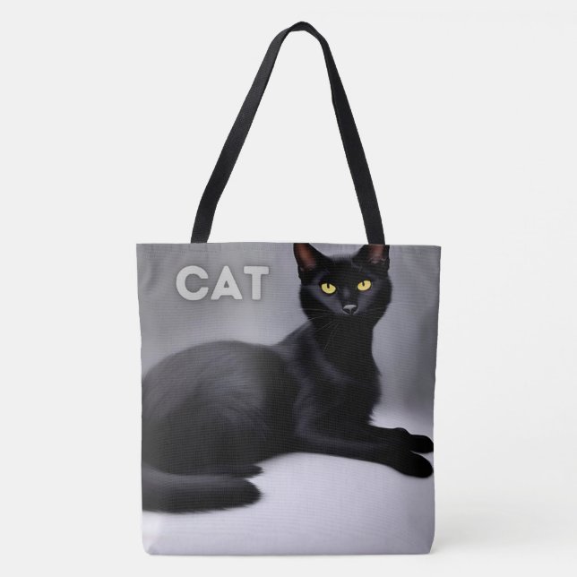 Cat Tote Bag (Front)