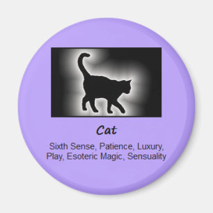 Cat Totem Animal Spirit Meaning Magnet