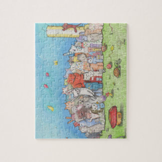 Cat Town Jigsaw Puzzle