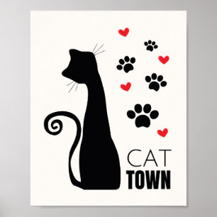Cat town  poster