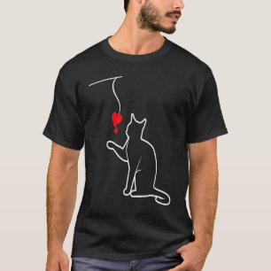 Cat Toy Valentine's Day for her or for him T-Shirt
