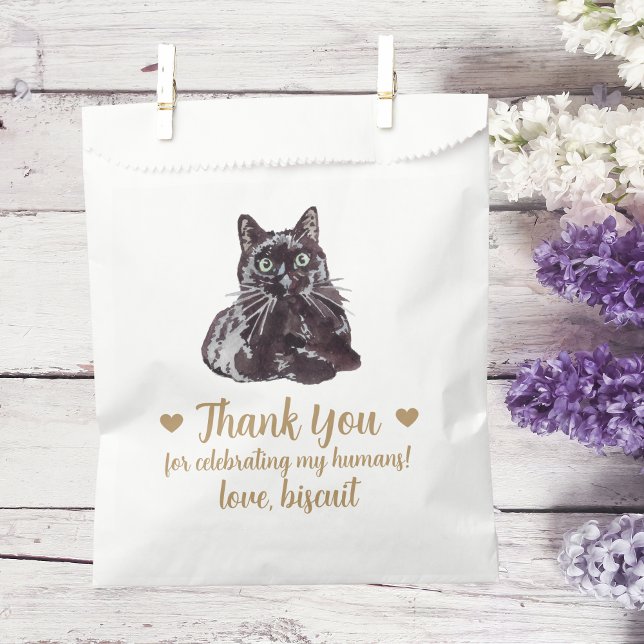 Cat Treat Wedding Favour Bag (Creator Uploaded)