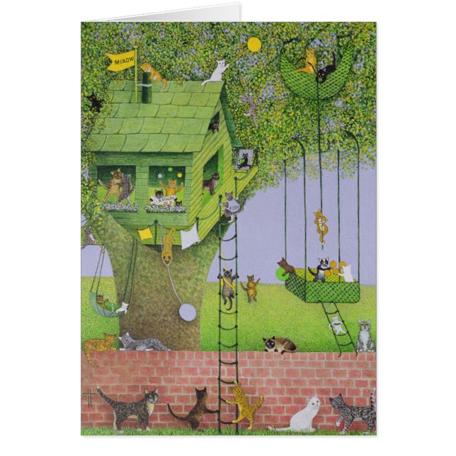 Cat Tree House (Front)