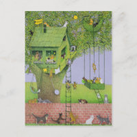 Cat Tree House