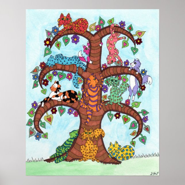 Cat Tree of Life 3 Poster (Front)