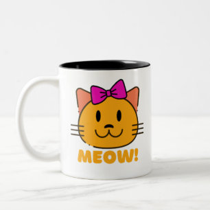 cat Two-Tone coffee mug