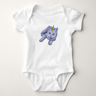 Cat Unicorn Baby Bodysuit