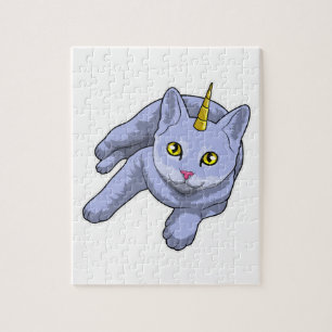 Cat Unicorn Jigsaw Puzzle