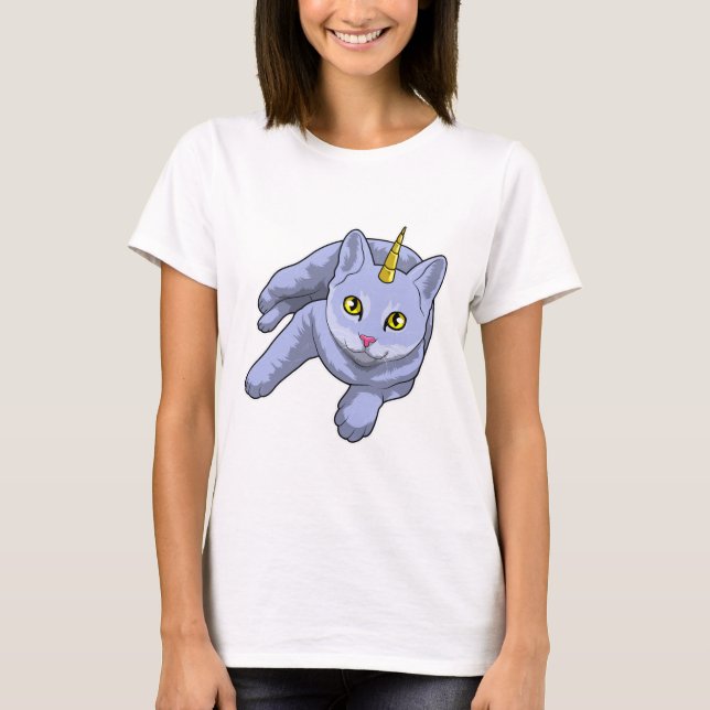 Cat Unicorn T-Shirt (Front)