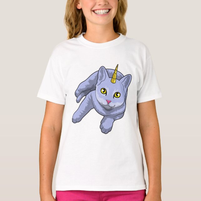 Cat Unicorn T-Shirt (Front)