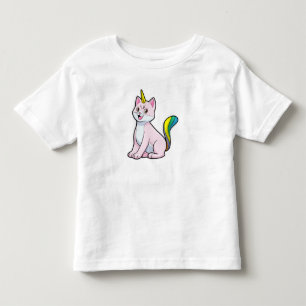 Cat Unicorn Toddler T-Shirt