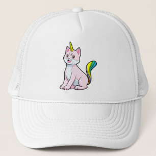 Cat Unicorn Trucker Hat