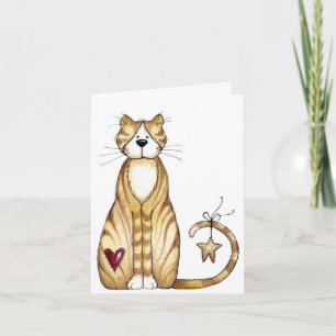 Cat - Valentine Card