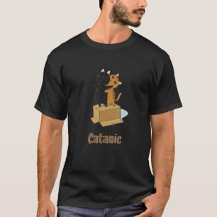 Cat version of Titanic catanic T-Shirt