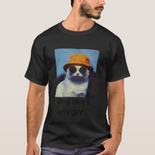 Cat Very Nice Very Gay T-Shirt