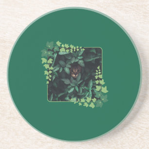 Cat vibes coaster