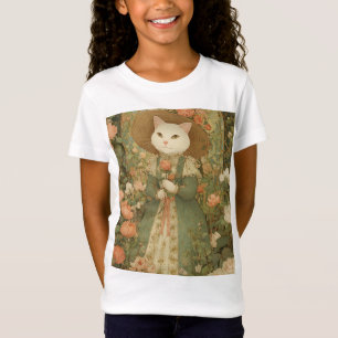 Cat - Victorian Cat Lady Rosewood T-Shirt