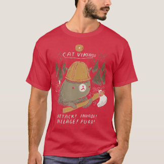 cat vikings 1 T-Shirt