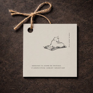 Cat Vintage Scientific Art Dark Academia Favour Tags