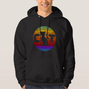 CAT VINTAGE SUNSET HOODIE