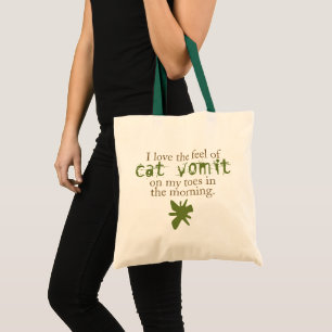 Cat Vomit Tote Bag