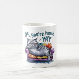 Cat vs. Humanity Mug – Another Problem Brewed