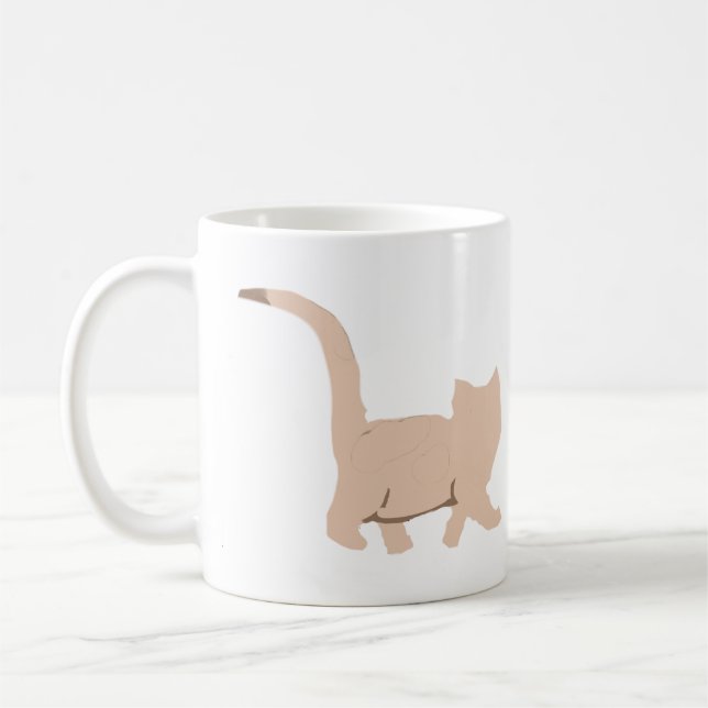 Cat Walk Coffee Mug (Left)