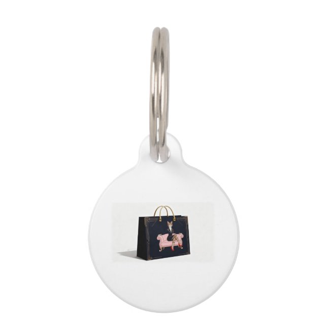 CAT WALK – Fashionable Felines Pet Tag (Front)