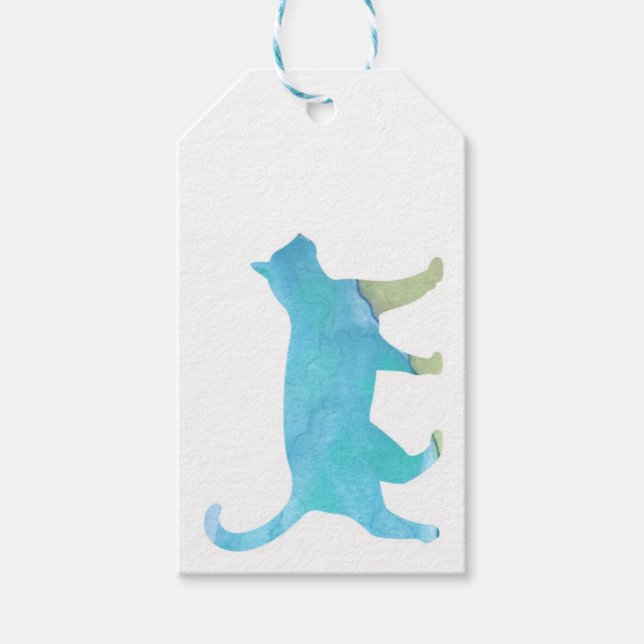 Cat Walk Gift Tags (Front)