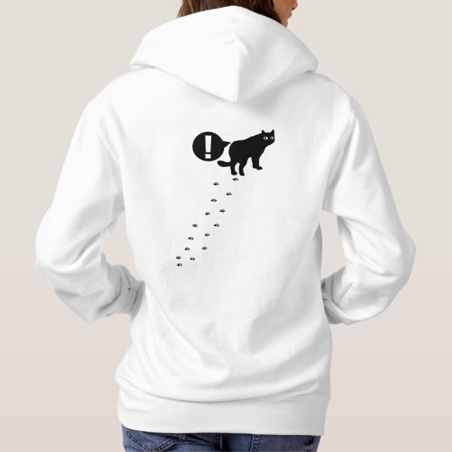 Cat_Walking Hoodie (Back)