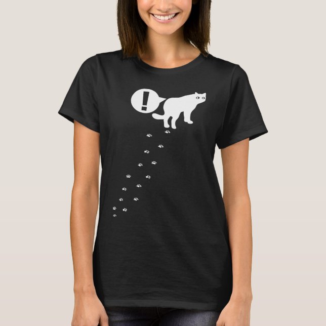 Cat_Walking T-Shirt (Front)