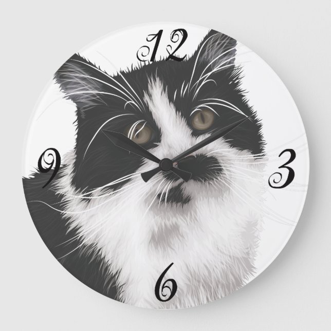 Cat Wall Clock (Front)