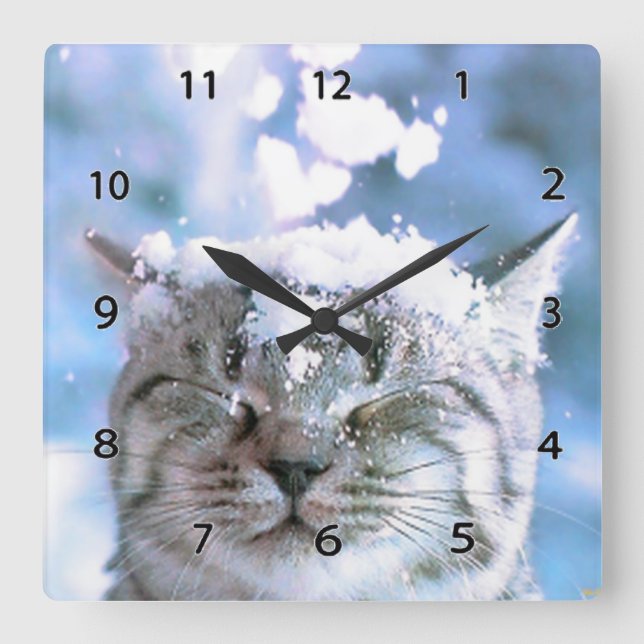 Cat Wall Clock (Front)