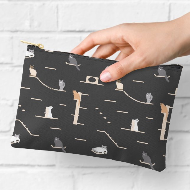 Cat Wall Furniture Zipper Pouch (Creator Uploaded)