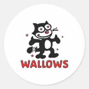 Cat Wallows Sticker 
