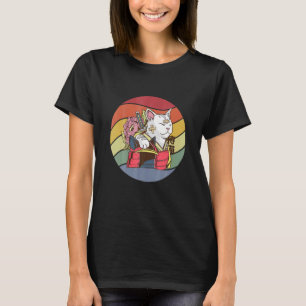 Cat Warrior Samurai T-Shirt
