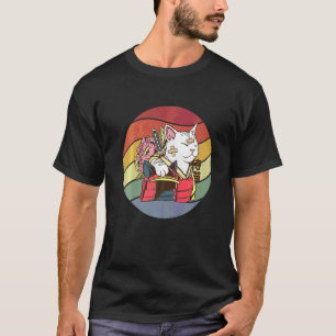 Cat Warrior Samurai T-Shirt