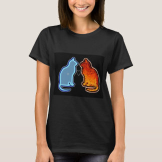 cat water and fire T-Shirt