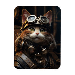 Cat Wearing Aviator Sunglasses Magnet