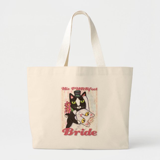 Cat Wedding Dance Bride Bag (Front)