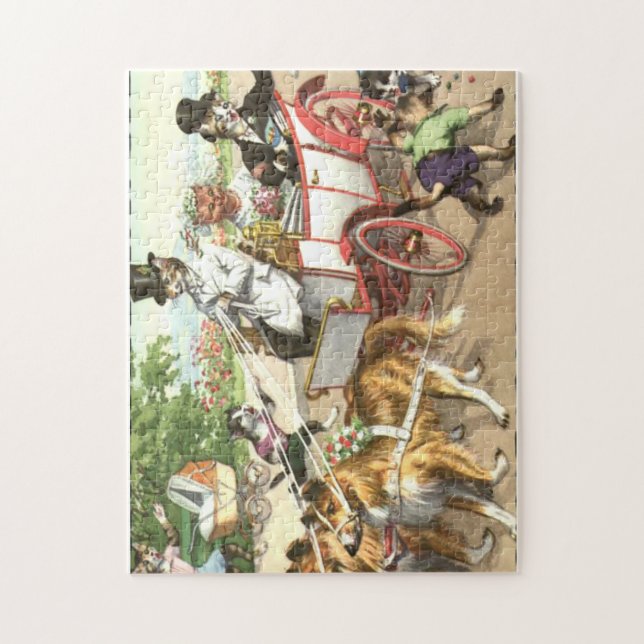 CAT WEDDING JIGSAW PUZZLE (Vertical)